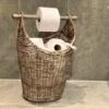Toilet Rolhouder - Toilet Basket - Riet - Reserverolhouder - Opbergmand - Toiletrolhouder - Rattan - Wc - Rolhouder - Rollenmand -Badkamer Product Winkel 1200x900 14