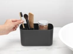 Brabantia ReNew Tandenborstelhouder - 11 X 19,6 X 9,9 Cm - Dark Grey -Badkamer Product Winkel 1200x900 22