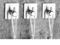 Merkloos RiMa7 - Handdoekhaakjes - Ophanghaak - RVS - Zilver - Zelfklevend Vierkant - 4 Stuks 8 Merkloos RiMa7 - Handdoekhaakjes - Ophanghaak - RVS - Zilver - Zelfklevend Vierkant - 4 Stuks -Badkamer Product Winkel 1200x904