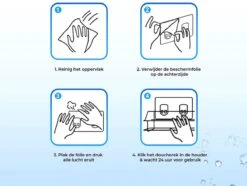 RVS Doucherek Zelfklevend Zonder Boren - Douchemand Hangend - 15KG Draagvermogen - Zilver/Chroom 18 RVS Doucherek Zelfklevend Zonder Boren - Douchemand Hangend - 15KG Draagvermogen - Zilver/Chroom -Badkamer Product Winkel 1200x905 4