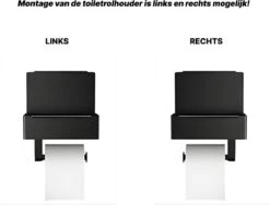 SHATY® WC Rolhouder - Toiletrolhouder - Opbergvak - Bakje - Plankje - Zonder Boren- WC Papier Houder - Toilet Papier Houder - Zwart - Badkameraccessoire - Toiletaccessoire - Inclusief Handoekhaak 18 SHATY® WC Rolhouder - Toiletrolhouder - Opbergvak - Bakje - Plankje - Zonder Boren- WC Papier Houder - Toilet Papier Houder - Zwart - Badkameraccessoire - Toiletaccessoire - Inclusief Handoekhaak -Badkamer Product Winkel 1200x911