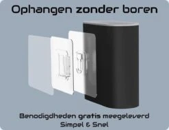 Luxe WC Borstel Met Houder - Flexibele WC Borstel Van Siliconen - Inclusief Montagesysteem - Staand Of Hangend - Toiletborstel -Badkamer Product Winkel 1200x916 1