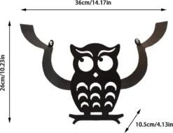 Sens Design Toiletrolhouder – Wc Rolhouder – Hangend - Uil -Badkamer Product Winkel 1200x917