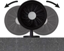 Tiger Tune - Toiletborstel Met Houder - RVS Geborsteld / Zwart -Badkamer Product Winkel 1200x955 2