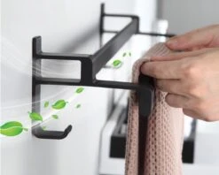 Merkloos Cgoods Handdoekrek Dubbele Stang Zonder Boren - Handdoekrek Badkamer - Handdoekhouder - Handdoekstang - 60CM 18 Merkloos Cgoods Handdoekrek Dubbele Stang Zonder Boren - Handdoekrek Badkamer - Handdoekhouder - Handdoekstang - 60CM -Badkamer Product Winkel 1200x961