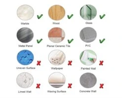 Handdoekhaak Set Zonder Boren RVS Vierkant Zelfklevend - Badjas - Theedoek Hanger - Keuken - Badkamer - Handdoek Haakjes -Badkamer Product Winkel 1200x966 2