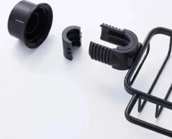 MLN Basics® Doucherek | Zwart | Zonder Boren Of Zuignap -Badkamer Product Winkel 1200x967 2