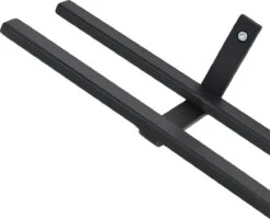 LOFT42 Jef Reserverolhouder - Zwart Metaal - 51x10x13 13 LOFT42 Jef Reserverolhouder - Zwart Metaal - 51x10x13 -Badkamer Product Winkel 1200x973