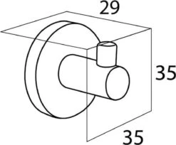 Tiger Boston - Handdoekhaak Klein - RVS Geborsteld 11 Tiger Boston - Handdoekhaak Klein - RVS Geborsteld -Badkamer Product Winkel 1200x989 2