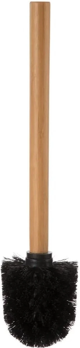 Toiletborstel In Houder - Zwart - Bamboe - Toiletborstelhouder - Wc Borstel | Huis / Horeca 4 Toiletborstel In Houder - Zwart - Bamboe - Toiletborstelhouder - Wc Borstel | Huis / Horeca - Afbeelding 2