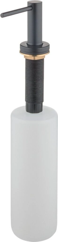 Zwarte Zeeppomp | Zeepdispenser | 360° Draaibaar (met 500ml Flacon) 5 Zwarte Zeeppomp | Zeepdispenser | 360° Draaibaar (met 500ml Flacon) -Badkamer Product Winkel 288x1200