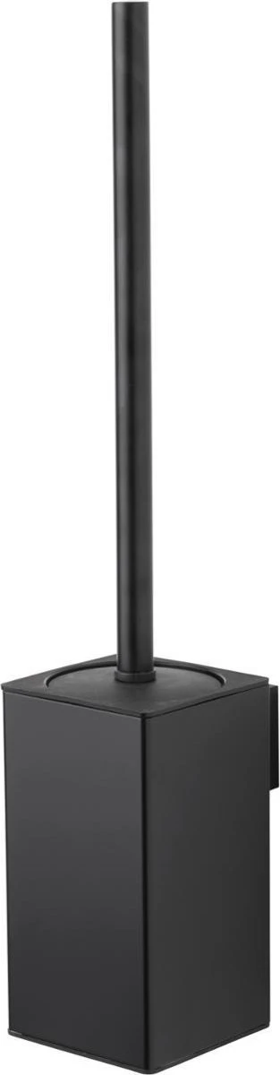 Toiletborstel Met Houder - Hangend - RVS - Mat Zwart - H 42,6 Cm 3 Toiletborstel Met Houder - Hangend - RVS - Mat Zwart - H 42,6 Cm