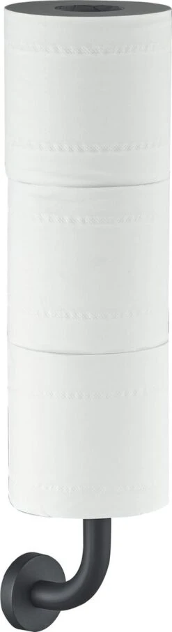 SODEAL Luxe Reserverolhouder Zwart - Reserverolhouder Hangend - Toiletrolhouder Zwart - Wc Rolhouder Zwart -Badkamer Product Winkel 327x1200