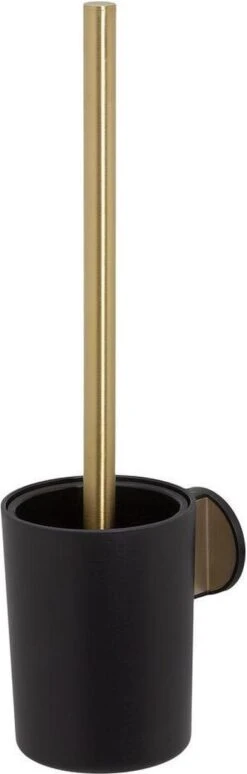 Tiger Tune - Toiletaccessoireset - Toiletborstel Met Houder - Toiletrolhouder Zonder Klep - Handdoekhaak – Messing Geborsteld / Zwart -Badkamer Product Winkel 383x1200 1