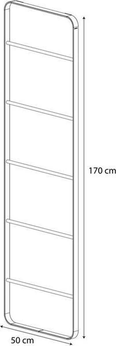 Sealskin Brix - Handdoekladder Vrijstaand - Zwart 4 Sealskin Brix - Handdoekladder Vrijstaand - Zwart - Afbeelding 2