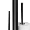 WENKO Toiletbutler Rivalta Zwart - Toiletborstel Met Houder, Toiletrolhouder En Reserverolhouder 1 WENKO Toiletbutler Rivalta Zwart - Toiletborstel Met Houder, Toiletrolhouder En Reserverolhouder -Badkamer Product Winkel 430x1200