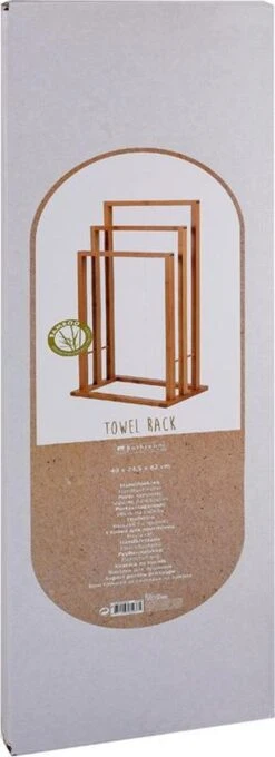 Handdoekrek Bamboe TrioBathroom Solutions -Badkamer Product Winkel 436x1200