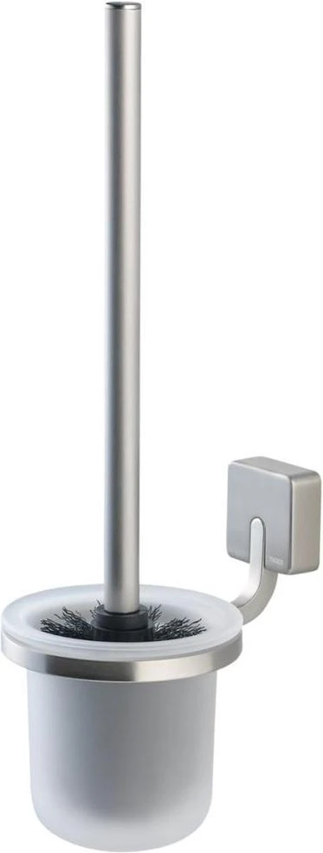 Tiger Impuls Toiletborstel Met Houder - RVS Geborsteld 3 Tiger Impuls Toiletborstel Met Houder - RVS Geborsteld