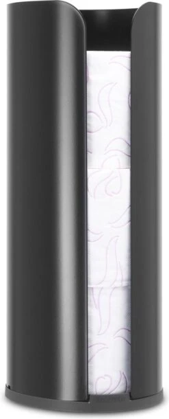 Brabantia ReNew Reserverolhouder - Matt Black -Badkamer Product Winkel 486x1200