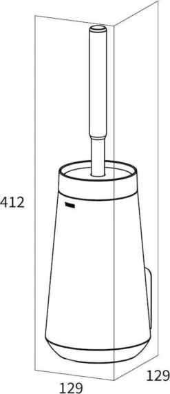 Tiger Tess - Toiletborstelhouder Met Swoop® Borstel Flexibel - Zwart / Antraciet -Badkamer Product Winkel 519x1200 1