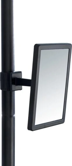 WENKO Telescopisch Doucherek Big Black 3-laags Met Spiegel Zilver/zwart - Bevestigen Zonder Boren 32 WENKO Telescopisch Doucherek Big Black 3-laags Met Spiegel Zilver/zwart - Bevestigen Zonder Boren -Badkamer Product Winkel 523x1200