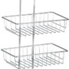 WENKO Doucherek Nivala 3-laags Chroom - Doucherek Zonder Boren - Doucherek Hangend -Badkamer Product Winkel 626x1200 2