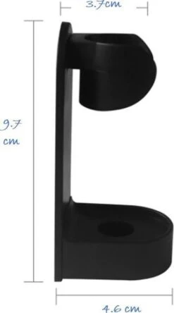 Kwalitatieve Elektrische Tandenborstelhouders ZWART 1 Stuk - Zonder Boren - Geschikt Voor Oral B Toothbrush - Zelfklevend Hangende Houder Voor Elektrische Tandenborstels - Tandenborstelhouder- Standaard - Accessoire -Badkamer Product Winkel 667x1200