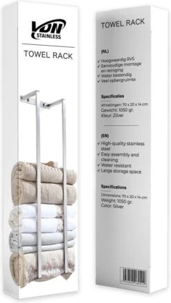 VDN Stainless Handdoekrek - Handdoekrek Badkamer - RVS - Handdoekenrek - Handdoekhouder 11 VDN Stainless Handdoekrek - Handdoekrek Badkamer - RVS - Handdoekenrek - Handdoekhouder -Badkamer Product Winkel 676x1200