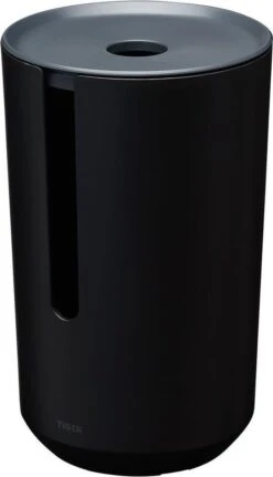 Tiger Tess - Reserverolhouder Met Deksel - Vrijstaand - Zwart / Antraciet -Badkamer Product Winkel 688x1200