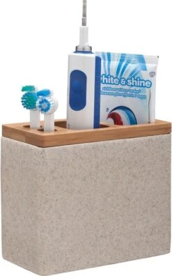 Sealskin Grace Tandenborstelhouder Vrijstaand - Zand -Badkamer Product Winkel 748x1200 1