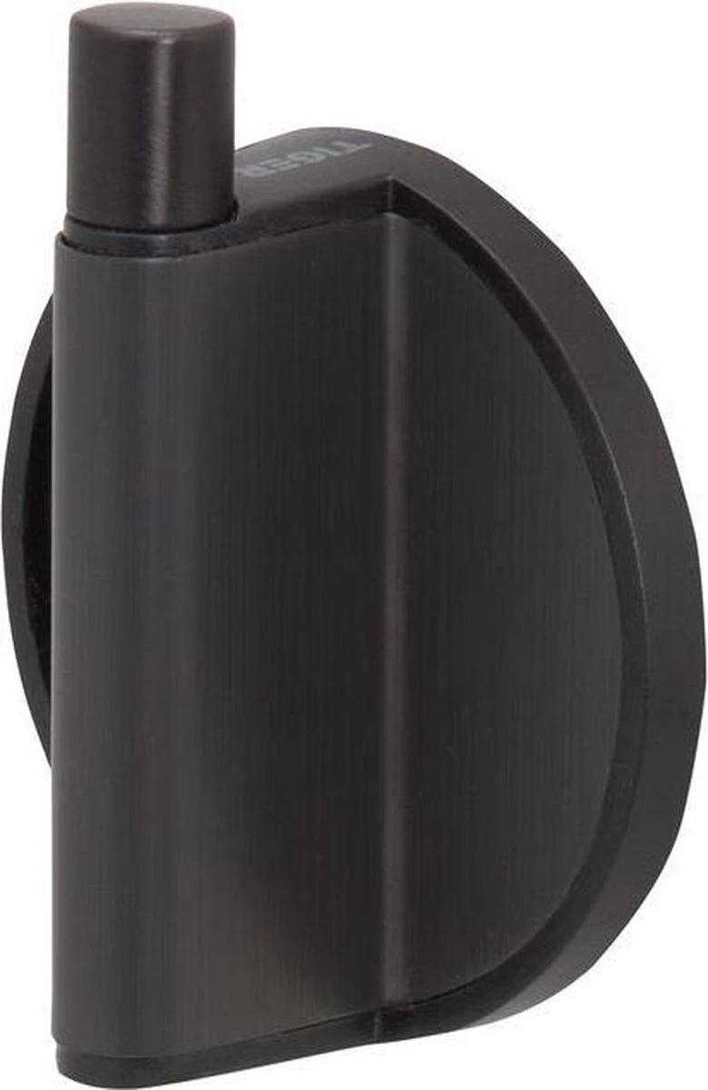 Tiger Tune - Handdoekhaak - Zwart Metaal Geborsteld / Zwart 3 Tiger Tune - Handdoekhaak - Zwart Metaal Geborsteld / Zwart