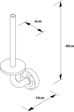 SODEAL Luxe Reserverolhouder Zwart - Reserverolhouder Hangend - Toiletrolhouder Zwart - Wc Rolhouder Zwart -Badkamer Product Winkel 798x1200 1