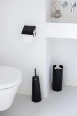 Brabantia ReNew Toiletaccessoires - 3-delig - Matt Black -Badkamer Product Winkel 800x1200 25