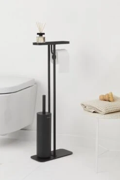 Brabantia MindSet Toiletbutler - Mineral Infinite Grey -Badkamer Product Winkel 800x1200 28