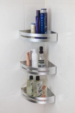 Sens Design Doucherekjes Set Van 3 - Doucherek Zonder Boren - Zilver -Badkamer Product Winkel 800x1200 43