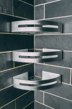 Sens Design Doucherekjes Set Van 3 - Doucherek Zonder Boren - Zilver -Badkamer Product Winkel 800x1200 44