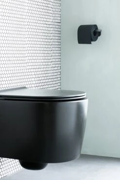 Brabantia MindSet WC Rolhouder - Mineral Infinite Grey -Badkamer Product Winkel 800x1200 7