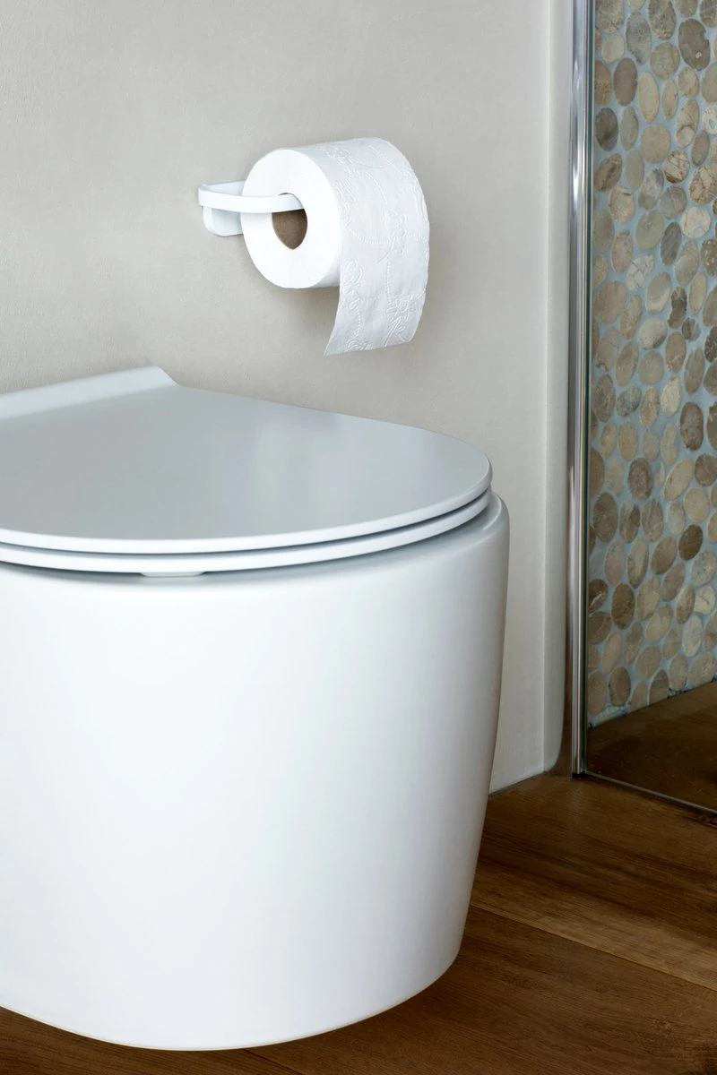 Brabantia MindSet WC Rolhouder - Mineral Fresh White 8 Brabantia MindSet WC Rolhouder - Mineral Fresh White - Afbeelding 6