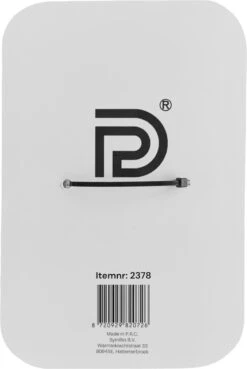 2x PD® - Handdoekhaakjes RVS Zwart - Handdoekhouder - Theedoek Haakje - Zelfklevend - RVS - Zonder Boren - Badkamer Geschikt -Badkamer Product Winkel 803x1200