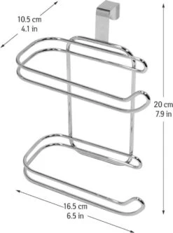Wonderworker Clever - Hangende RVS Toiletpapier Houder - WC Rolhouder Hangend Verchroomd - Closetrolhouder - Reserverolhouder - WC Rol Houder - Dubbele Closetrolhouder - Zonder Boren & Schroeven - Geschikt Voor Toiletpot/Over De Deur - Verchroomd 12 Wonderworker Clever - Hangende RVS Toiletpapier Houder - WC Rolhouder Hangend Verchroomd - Closetrolhouder - Reserverolhouder - WC Rol Houder - Dubbele Closetrolhouder - Zonder Boren & Schroeven - Geschikt Voor Toiletpot/Over De Deur - Verchroomd -Badkamer Product Winkel 891x1200