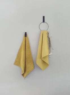 SETPRIJS - 2x Leren Magneet-lus - ZWART - Handles And More® (handdoekhaak - Handdoekhaakje - Handdoeklus - Handdoekhanger - Magnetische Handdoekhouder) -Badkamer Product Winkel 892x1200