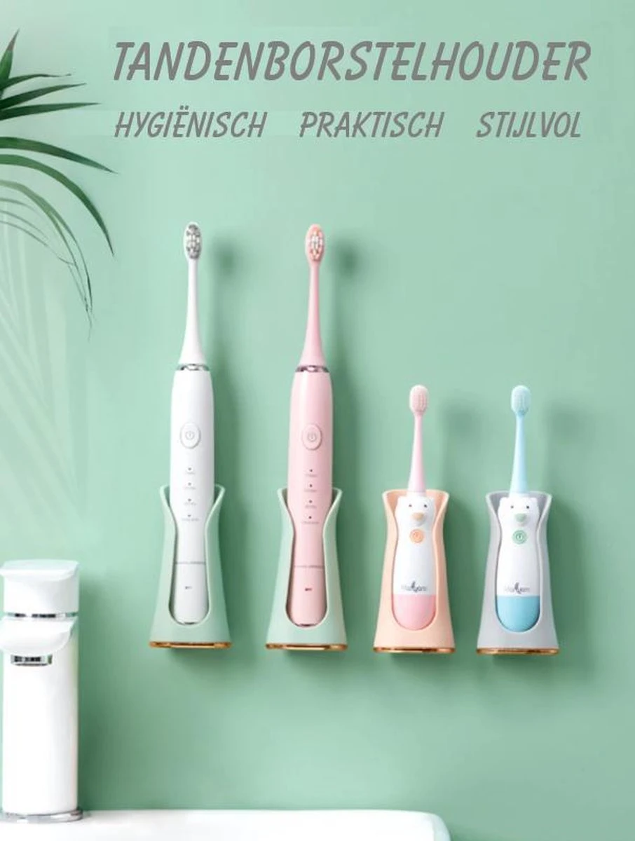 Happy Goodz Houder - Elektrische Tandenborstelhouder - GRIJS 1 Stuk - Flexibele Siliconen - Hangend Aan De Muur Zonder Boren - Geschikt Voor Oral-b & Philips Sonicare - Toothbrush Holder 10 Happy Goodz Houder - Elektrische Tandenborstelhouder - GRIJS 1 Stuk - Flexibele Siliconen - Hangend Aan De Muur Zonder Boren - Geschikt Voor Oral-b & Philips Sonicare - Toothbrush Holder - Afbeelding 8