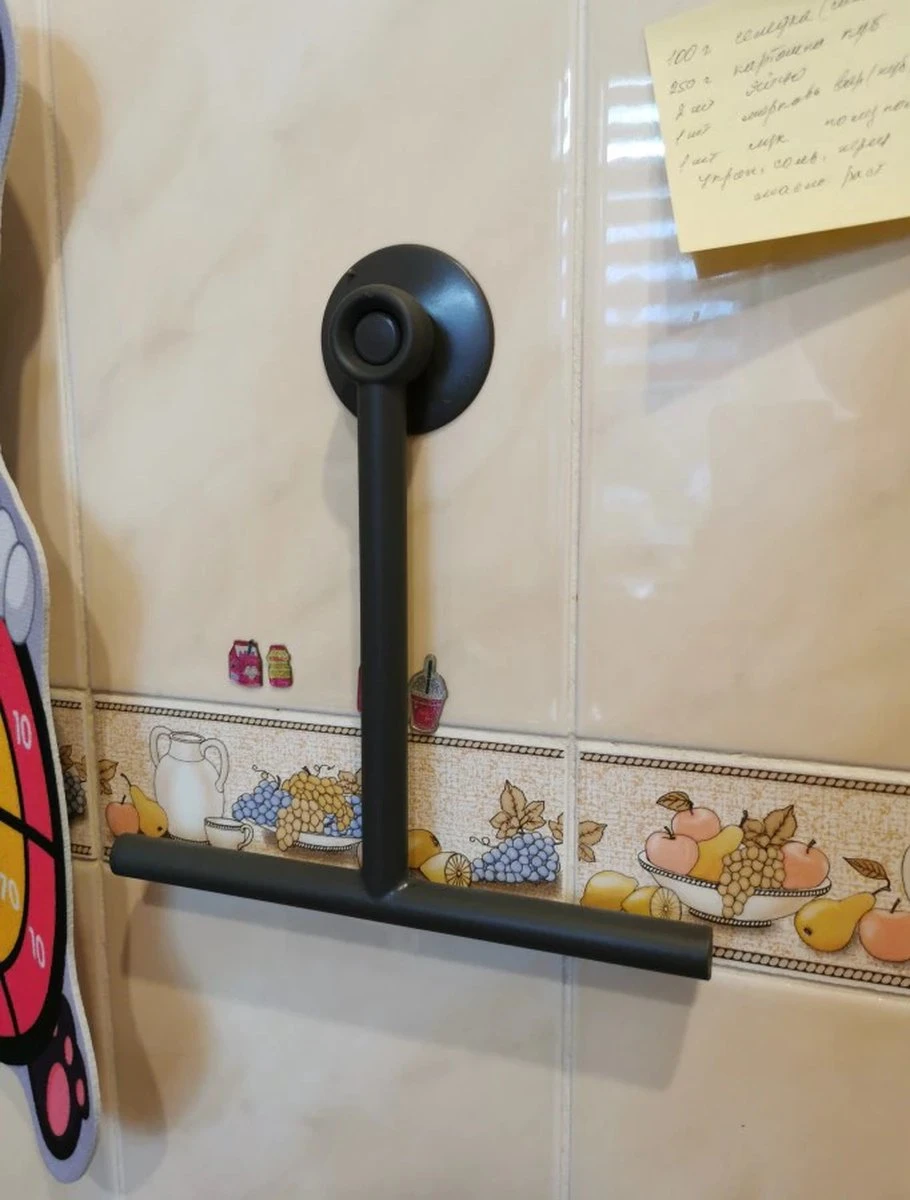 Douche Wisser Met Zuignap - Zwart - Raam Wisser - Raam Trekker - Badkamer Trekker - Badkamer Wisser 7 Douche Wisser Met Zuignap - Zwart - Raam Wisser - Raam Trekker - Badkamer Trekker - Badkamer Wisser - Afbeelding 6