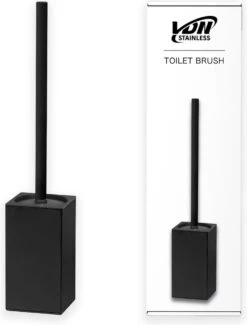 VDN Stainless Toiletborstel Met Houder - Toiletborstelhouder - Zwart - Wc Borstel Met Houder - Vierkant - RVS - Vrijstaand 11 VDN Stainless Toiletborstel Met Houder - Toiletborstelhouder - Zwart - Wc Borstel Met Houder - Vierkant - RVS - Vrijstaand -Badkamer Product Winkel 911x1200