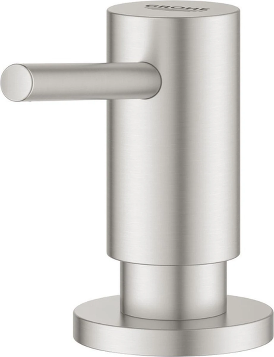 GROHE Cosmopolitan Zeepdispenser - 500ml - Supersteel (RVS) - 40535DC0 3 GROHE Cosmopolitan Zeepdispenser - 500ml - Supersteel (RVS) - 40535DC0