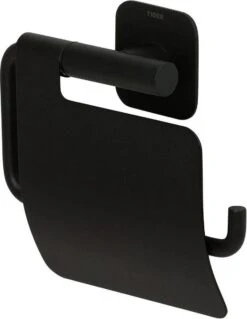 Tiger Colar - Toiletrolhouder Met Klep - Zwart -Badkamer Product Winkel 929x1200