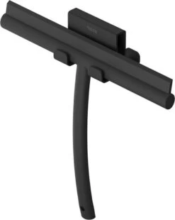 Tiger Caddy - Handdoekhaak Voor Douchecabine - Glaspaneel Dikte 6-8 Mm - 3,5 X 7 X 5 Cm - Dubbel - Zwart -Badkamer Product Winkel 955x1200