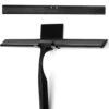 Douchewisser Met Ophanghaak En 2 Extra Strips - Raamwisser Voor Douche - Raamtrekker Zwart -Badkamer Product Winkel 958x1200
