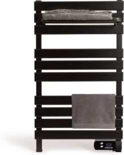 CREATE WARM TOWEL 500W - Elektrisch Handdoekenrek Voor Aan De Muur Met Plank - Zwart 11 CREATE WARM TOWEL 500W - Elektrisch Handdoekenrek Voor Aan De Muur Met Plank - Zwart -Badkamer Product Winkel 961x1200