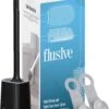Flusive WC Borstel Met Houder Inclusief Ophangsysteem - Siliconen Toiletborstel - 2 Lifters - Flexibel - Zwart 1 Flusive WC Borstel Met Houder Inclusief Ophangsysteem - Siliconen Toiletborstel - 2 Lifters - Flexibel - Zwart -Badkamer Product Winkel 966x1200